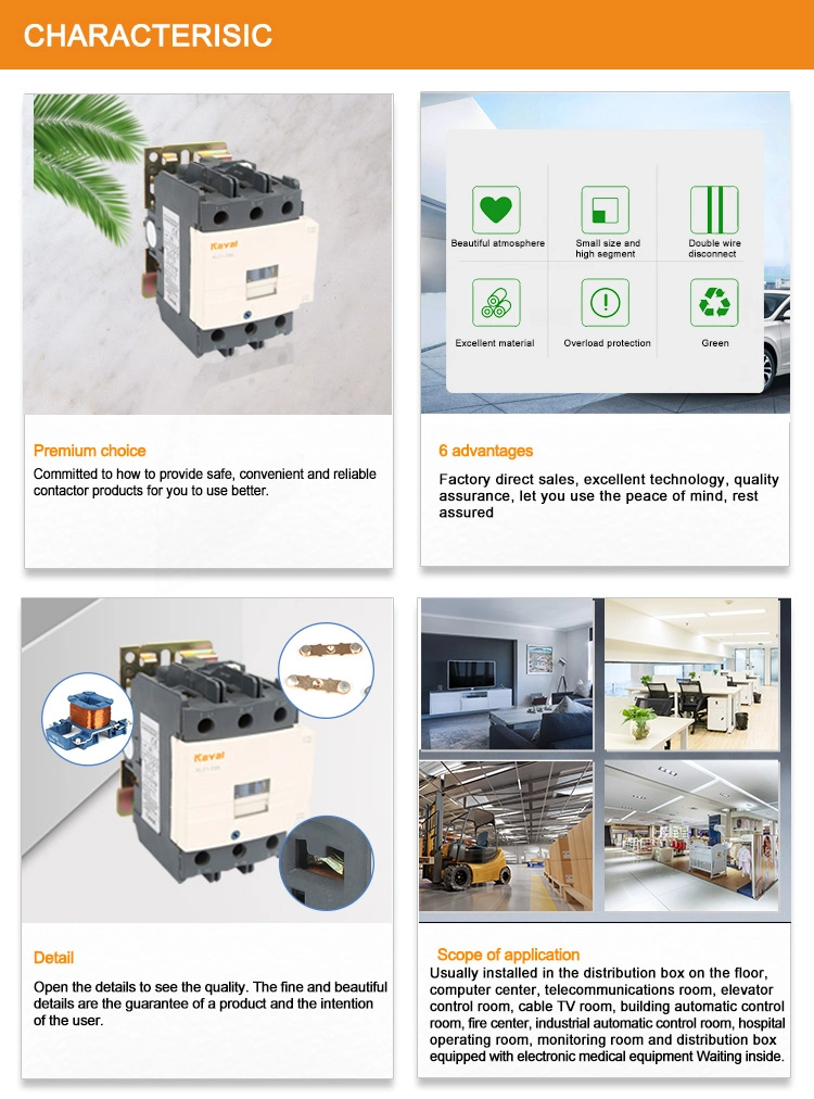 220V Magnetic AC Contactor with Ce ISO