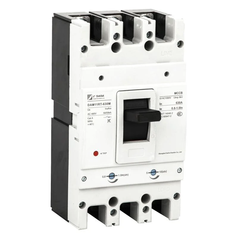 Factory 0.7-1in 5-10in 16A-1250A 100A 160A 200A 250A Overload Protection 800A Electronic MCCB