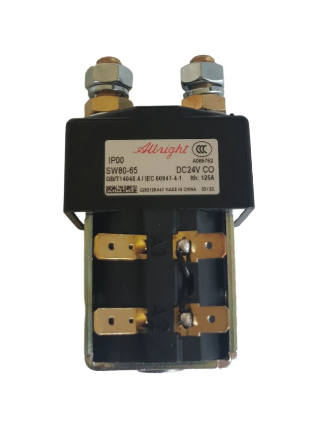 Albright Sw80-65 24V Sw80b-156 48V / 125A Forklift / Golf Cart Contactor