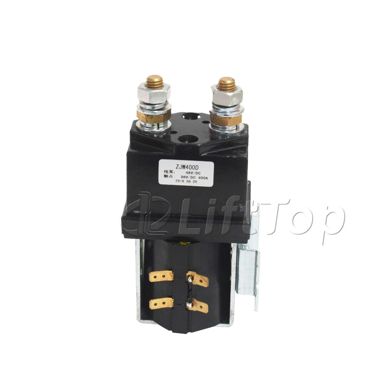China Made Forklift Parts DC Contactor 36V 400A Model Zjw400d to Replace Albright Sw200