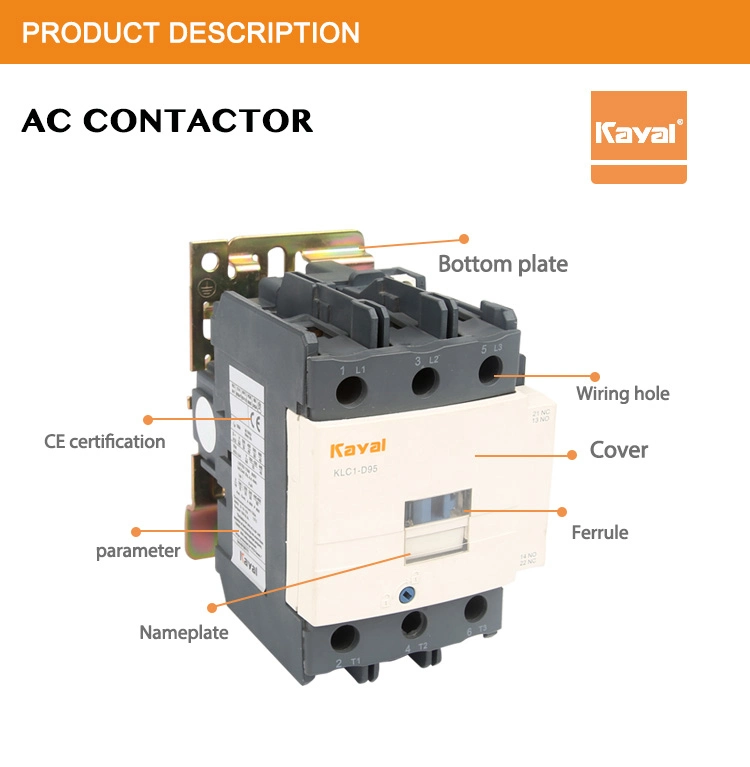 220V Magnetic AC Contactor with Ce ISO