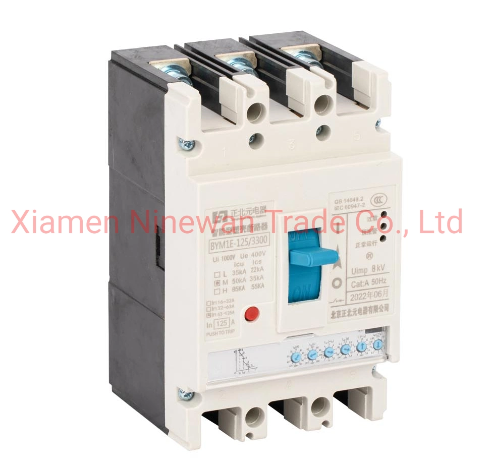 3 Phase Automatic Circuit Breaker 63A 100A 125A 160A 250A 400A 630A MCCB Electrical Breaker MCCB