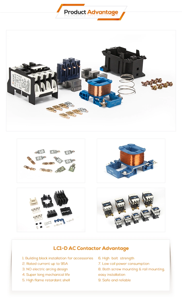 Kayal General Electric Ce Manufacturer AC Contactor Magnetic Contactor