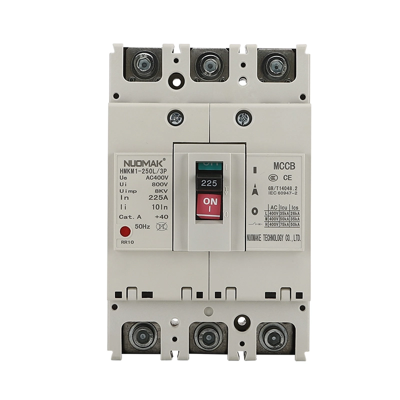 M1-225L/3300 Series Moulded Case Circuit Breaker 225A AMP MCCB 125A 3p Nuomake