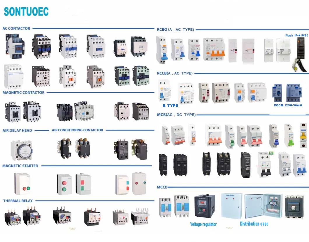 Sontuoec St1-N95 (LC1) 3p 4p AC Contactor 9A to 95A