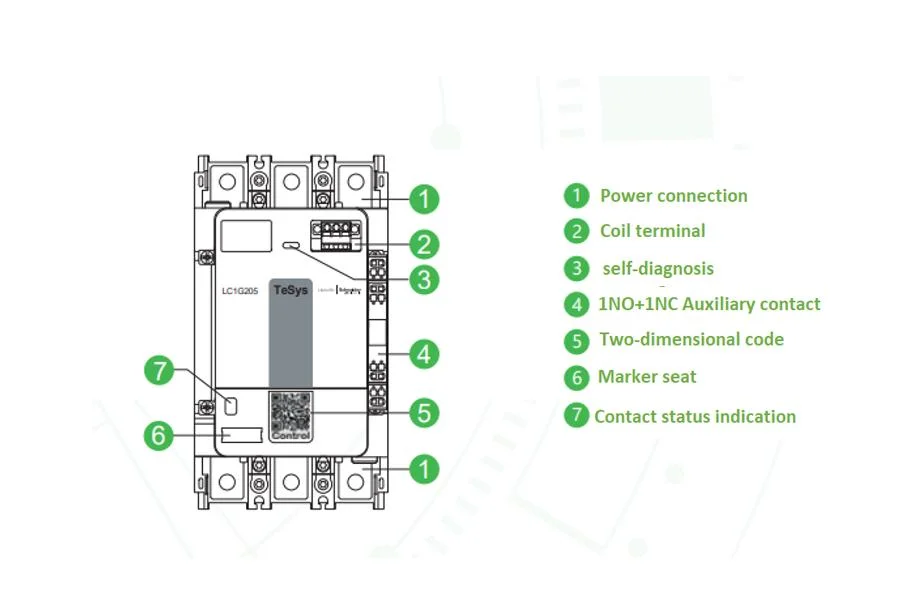 Franch Brand Lower Price LC1g225kuen 3p 225A Contactor