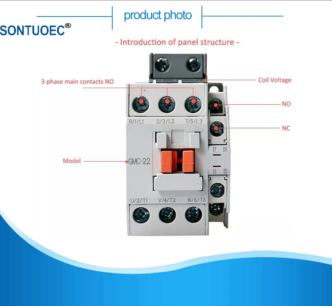 Gmc 3pole 110V and 220V and 415V Magnetic Contactor