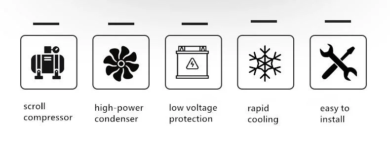 Wholesale Square Shell External Refrigeration Parking Air Conditioning Noise Reduction Belt Low Voltage Protection