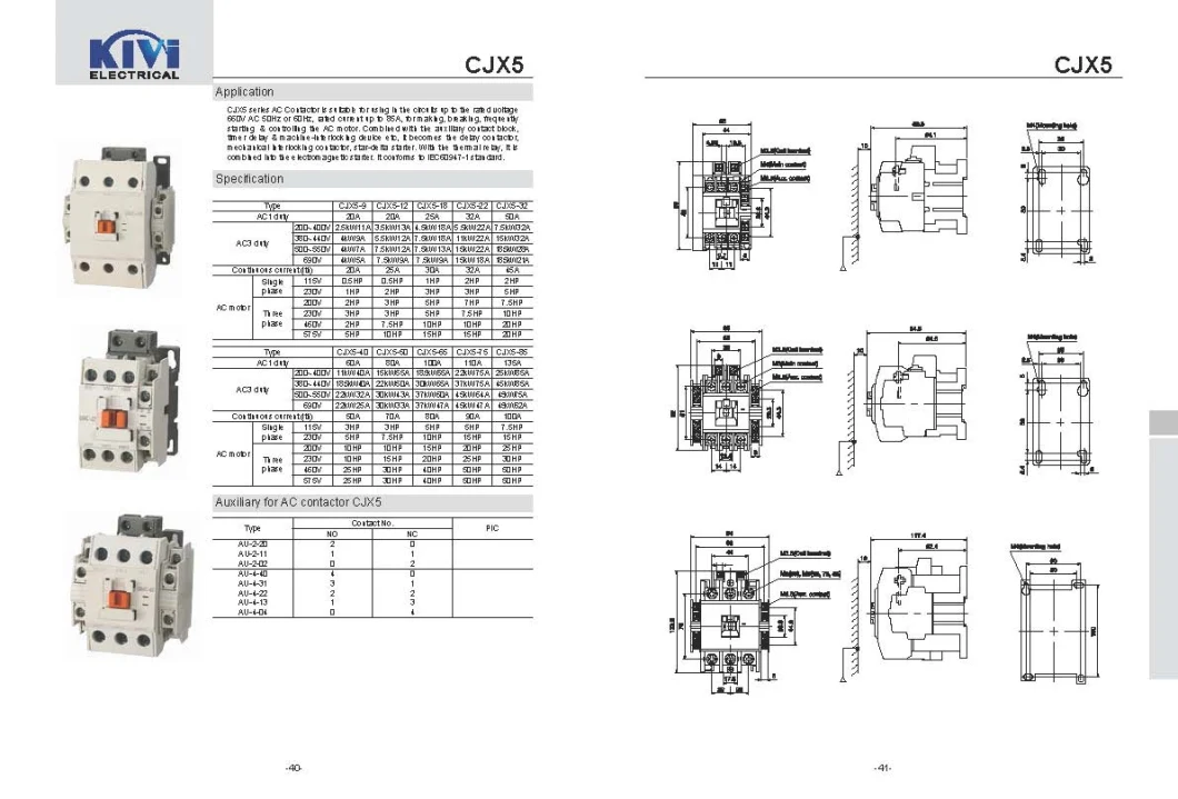 Gmc Magnetic AC Contactor with CE