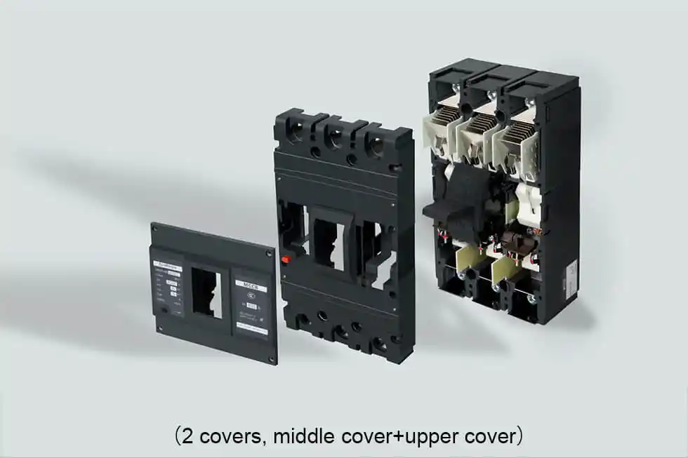 Arxm3 Series Molded Case Circuit Breaker Arxm3-250A-4300 4p MCCB 4p 4poles 250AMP