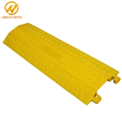 Flexible 3 Channel Floor Rubber Cable Protector Ramp Humps