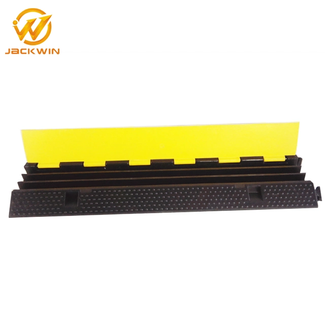 Flexible 3 Channel Floor Rubber Cable Protector Ramp Humps