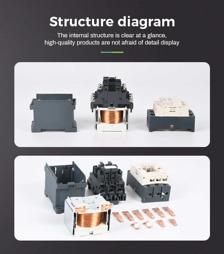 Factory Direct Manufacturer Aoasis Cjx2n-95 LC1d Types of Contactor with Good Price