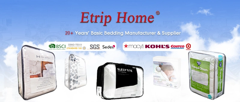 Etrip 20-202mpd Breathable Anti-Pull Waterproof Top of Mattress Protector