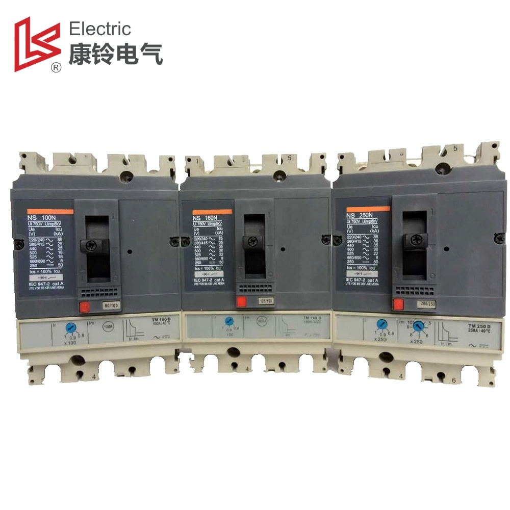 Ns100n Mould Case Circuit Breaker MCCB 3p 100A