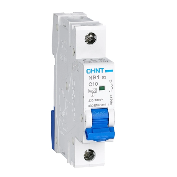 China Chint Original Nb1-63 6ka Nb1-63h 10ka CCC CE CB Semko UL UL1077 Mini Circuit Breaker 1A 2A 3A 4A 6A 10A 16A 20A 25A 32A 40A 50A 63A 1p 2p 3p 4p Chnt MCB