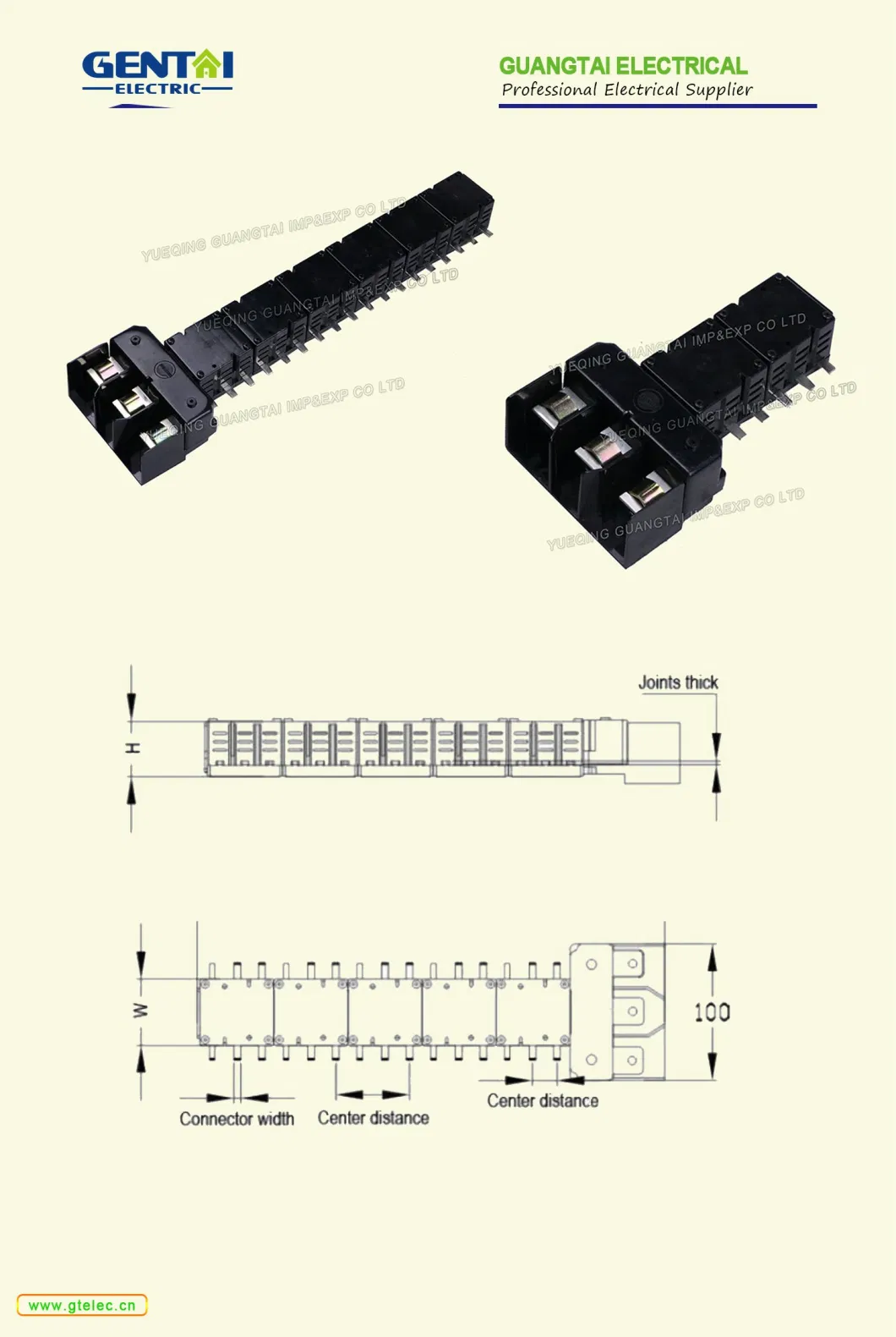 Busbar Distribution Board MCB Pan Assembly