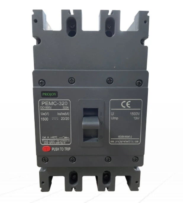 PEMC DC circuit breaker (MCCB), 3 pole, 1500V