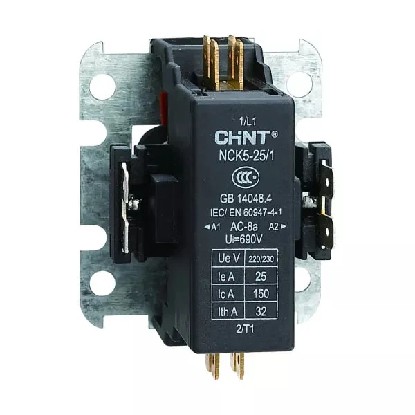 Chint Nck5 Nck5-25/1 Nck5-25/2 Nck5-32/1 Nck5-32/2 Nck5-40/1 Nck5-40/2 25A 32A 40A Air Conditioner Definite Purpose Contactor
