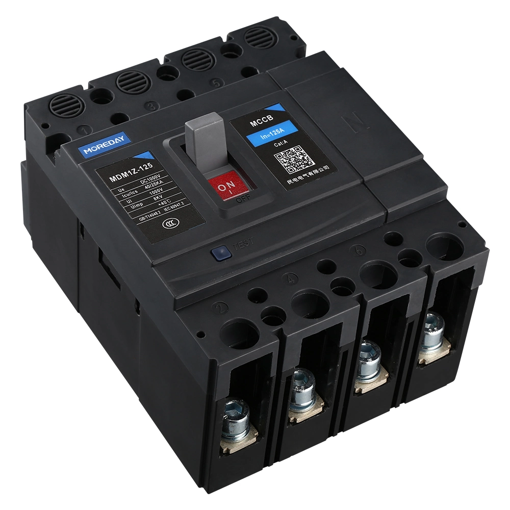 Moreday High Quality 4p 400A 800V 1200V 1500V Moulded Case Circuit Breaker