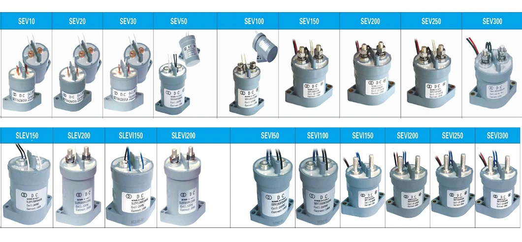High-Voltage DC 150A Relay Spst-No Contactor DC12V/24V High-Power New Energy Electric Vehicle Charging Pile Dedicated