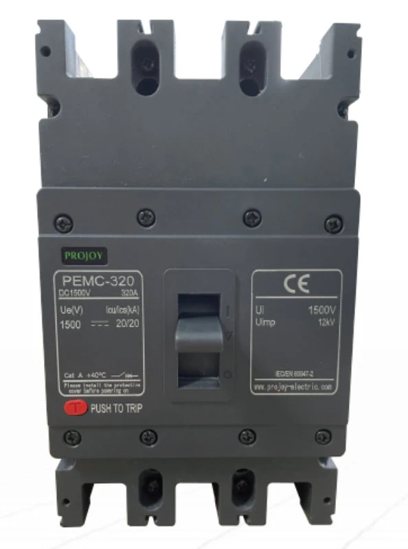 PEMC DC circuit breaker (MCCB), 3 pole, 1500V