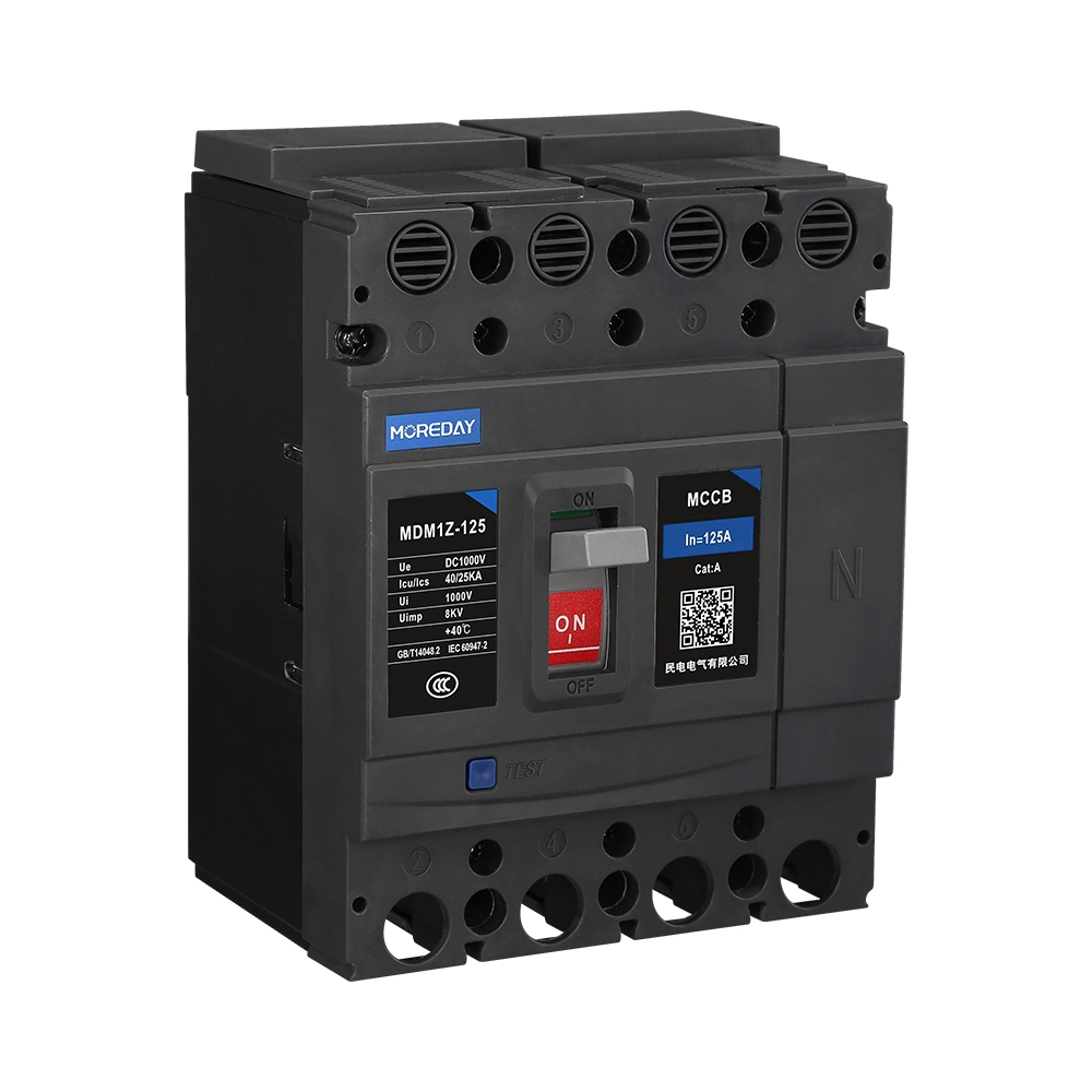 Moreday High Quality 4p 400A 800V 1200V 1500V Moulded Case Circuit Breaker