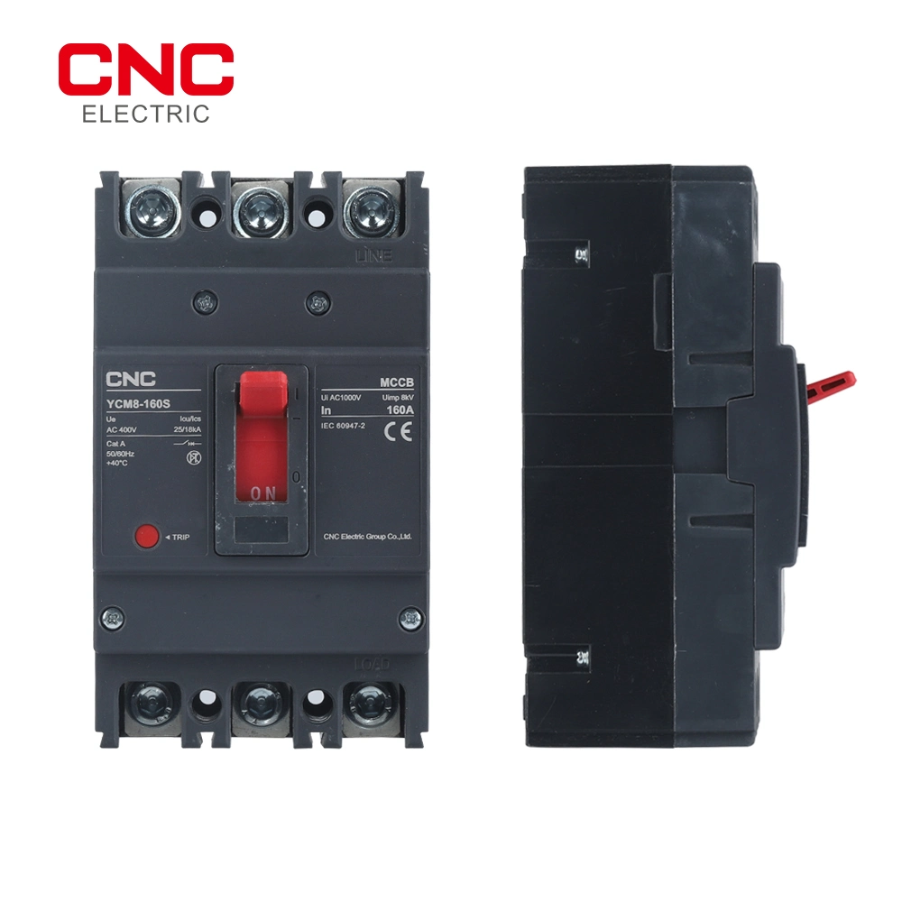 New Design Ycm8 Series 3p/4p 10A-1250A Electrical Molded Case Circuit Breaker Price Adjustable MCCB with CE Certificate