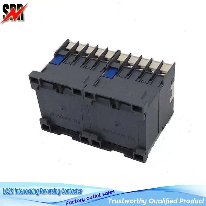 LC2-K06 LC2K09 LC2K0610 Mini Interlocking Reversible Contactor 3p+Nc 3p+No 110V 220V 380V AC Magnetic Contactor