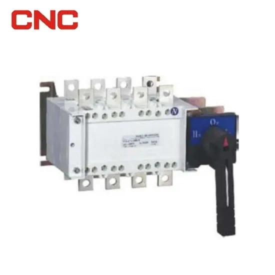 CNC Ychglz1-125~3150A 3p, 4p Changeover Switch, Transfer Load-Isolation Switch