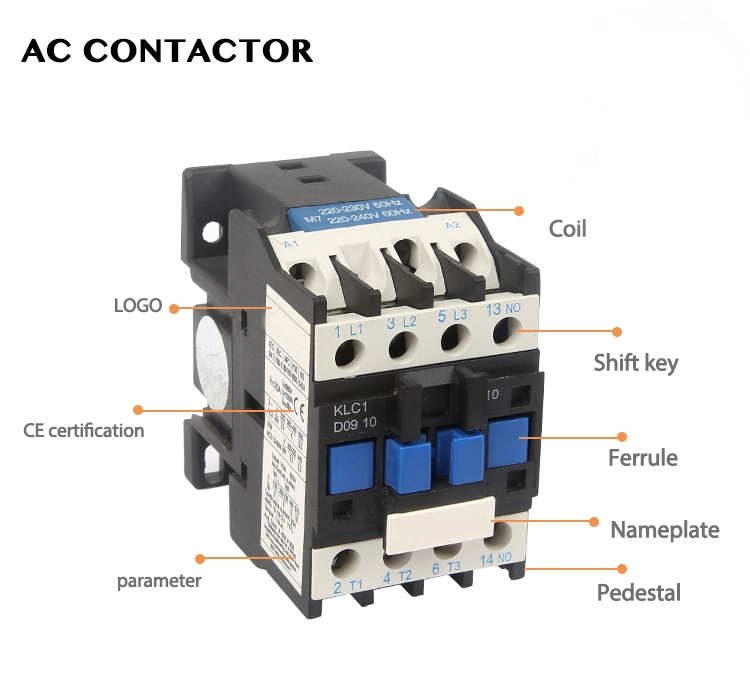 Free Sample Factory Price LC1-D1810 AC Contactor 36V Cjx2 18 Types of AC Magnetic Contactor