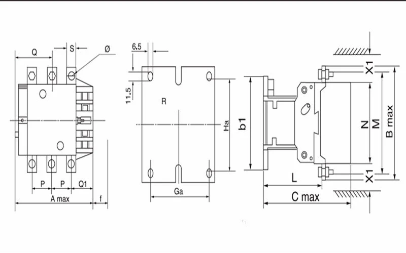 Good Quality LC1 New Type 60A Magnetic AC Contactor