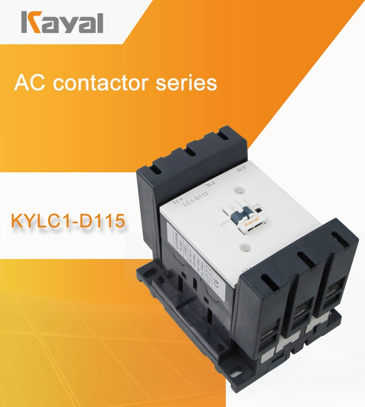 Free Sample! LC1-D115 AC Contactor 380V with Ce Certification