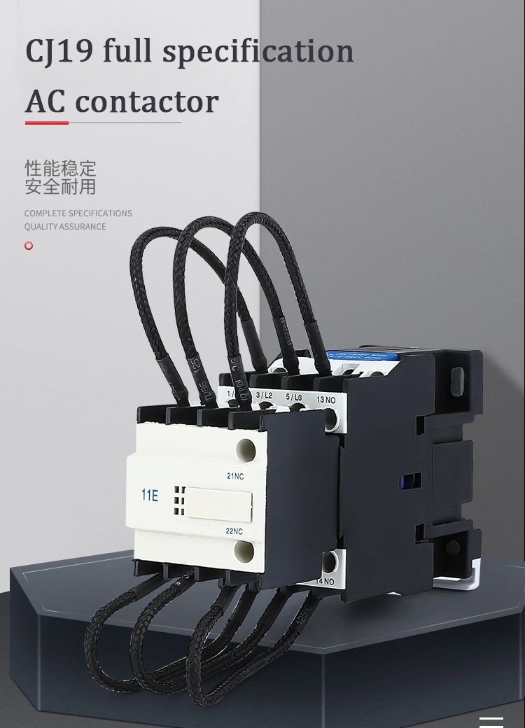 Cj19 Series Capacitor Changeover Contactor Capacitor Switch