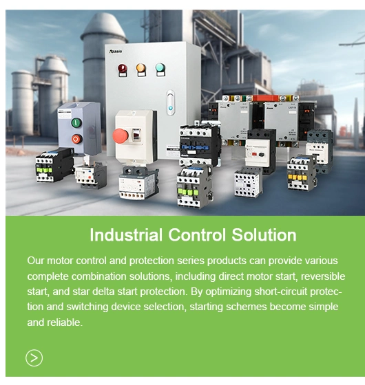 Factory Direct Manufacturer Aoasis Cj19-43A AC 3 Phase Changeover Capacitor Contactors