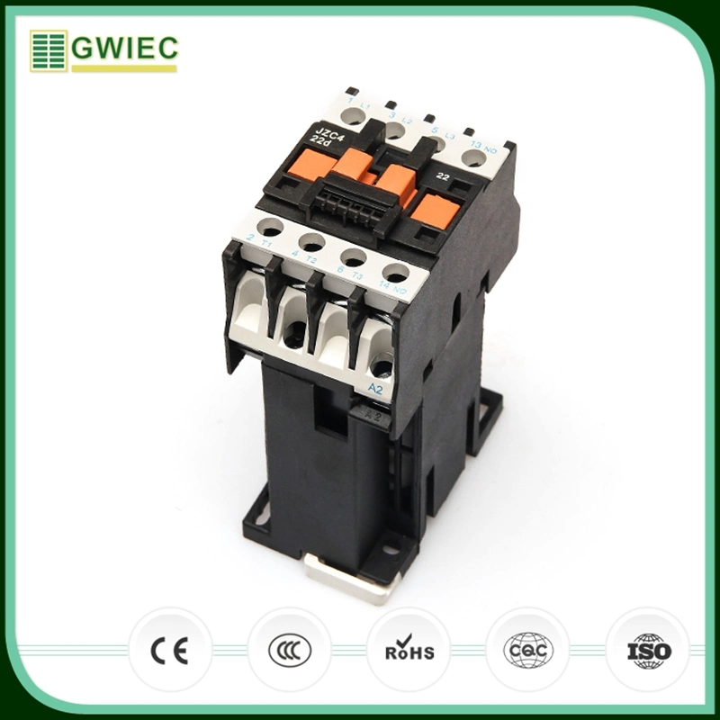 China DC220V OEM CE Single Phase Contactor DC Contactors Lp1-25