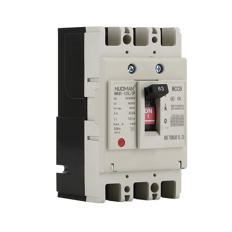 Intelligent Circuit Breaker Special Circuit Breaker for Distribution Box MCCB RCCB 100A 125A 3p 4p Nuomake Hmkm1-125L