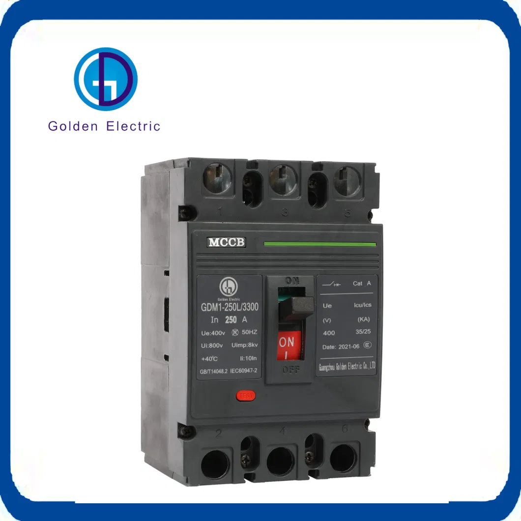 High-Quality MCB with CE CB Approved 1 Pole to 4 Poles 1~63A Miniature Circuit Breakers