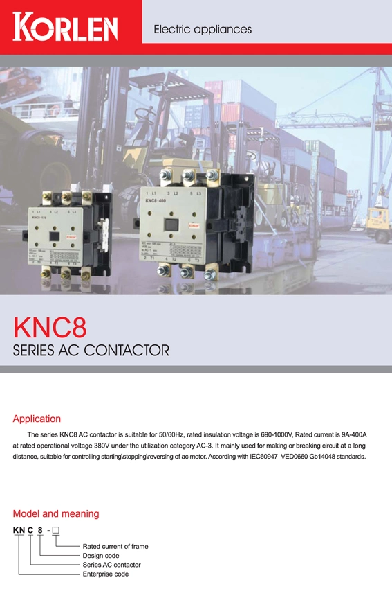 3TF AC Contactor Knc8-51, with CB Ce Semko