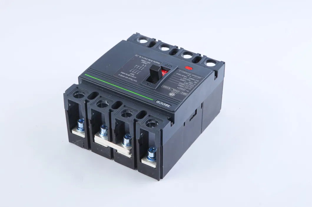 DC Moulded Case Circuit Breaker Switch 3p 4p 1000V 1500V 63A 100A 125A 200A 250A 400A 630A 800A 1000A 1250A DC MCCB