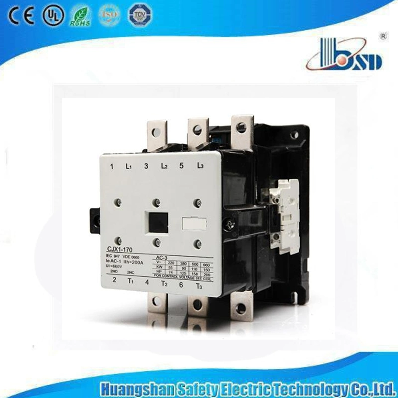 AC 3p for Houlsehold Magnetic Contactor Cjx1 (3TB 3TF) AC Contactor