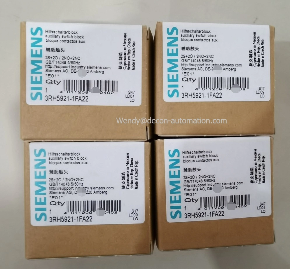 Original DC/AC 3rt6027-1bb40 Magnetic Contactors by Siemens