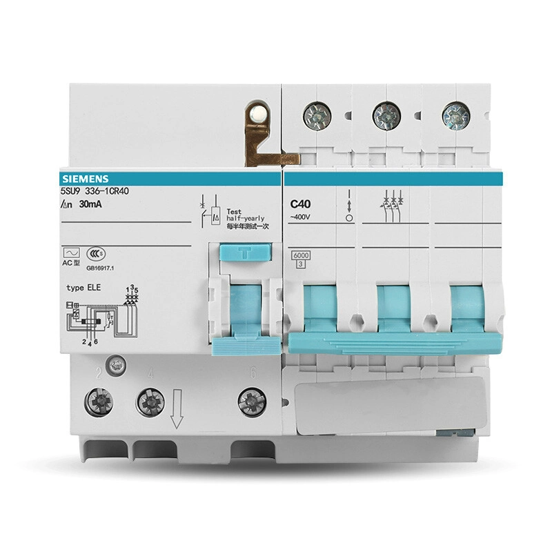 New and Original Mini MCCB 220V 30mA C10. C20. C25. C30. C40. C50. C63 Circuit Breaker