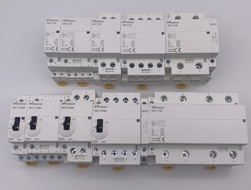 Gmc 9A 12A 18A 25A 32A 40A 50A 65A 75A 85A 95A Magnetic AC Contactor with CE