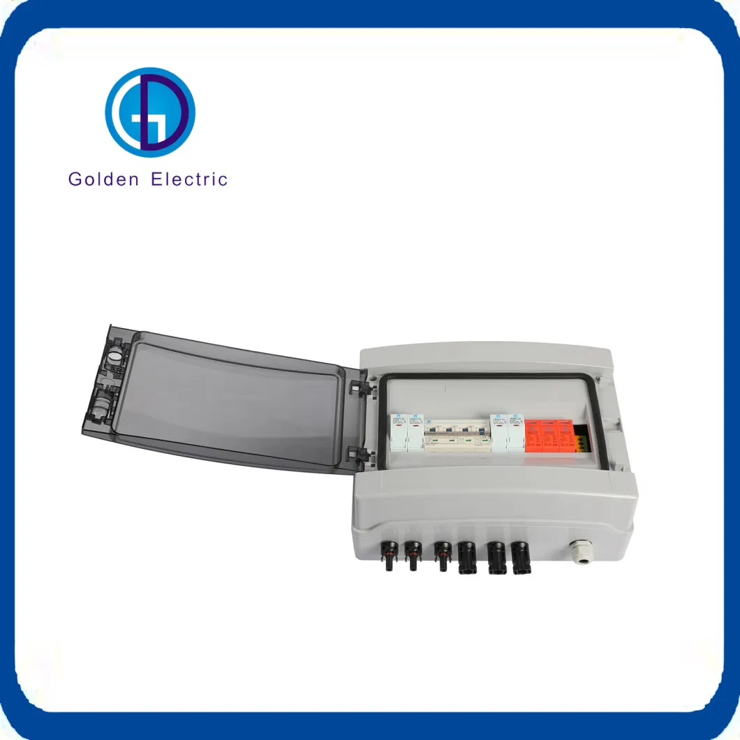 Solar Miniature DC Circuit Breaker 1000V 1p2p3p4p 6A-63A DC MCB for PV System