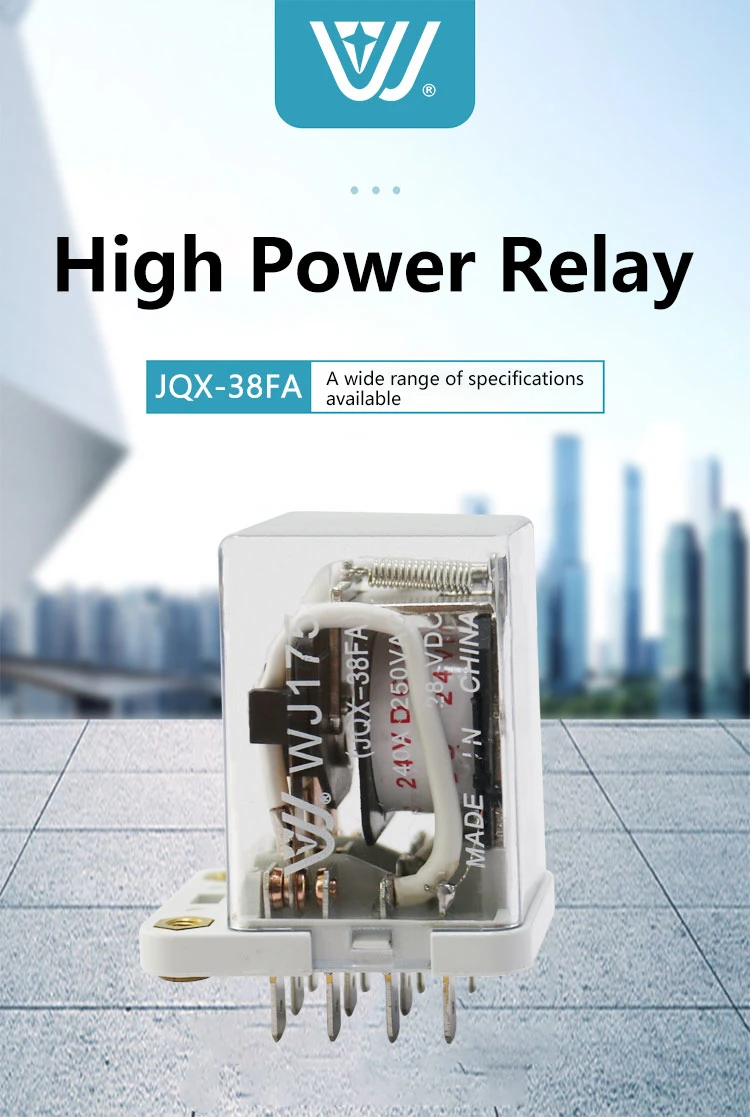 24V 3pst-No 40A 30A High Power Electric Miniature General Purpose Relay for Air Conditioner and Refrigeration