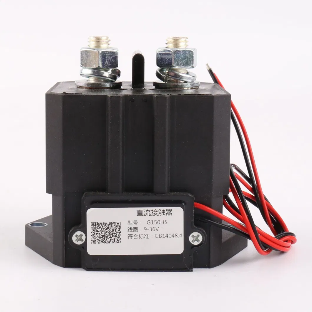 G50HS 50A Normally Open DC High Voltage EV Relay 200V 400V 500V 600V 750V 800V 900V 1000V DC Contact 12V 24V DC Coil Dcnlev50 High Voltage DC Contactor