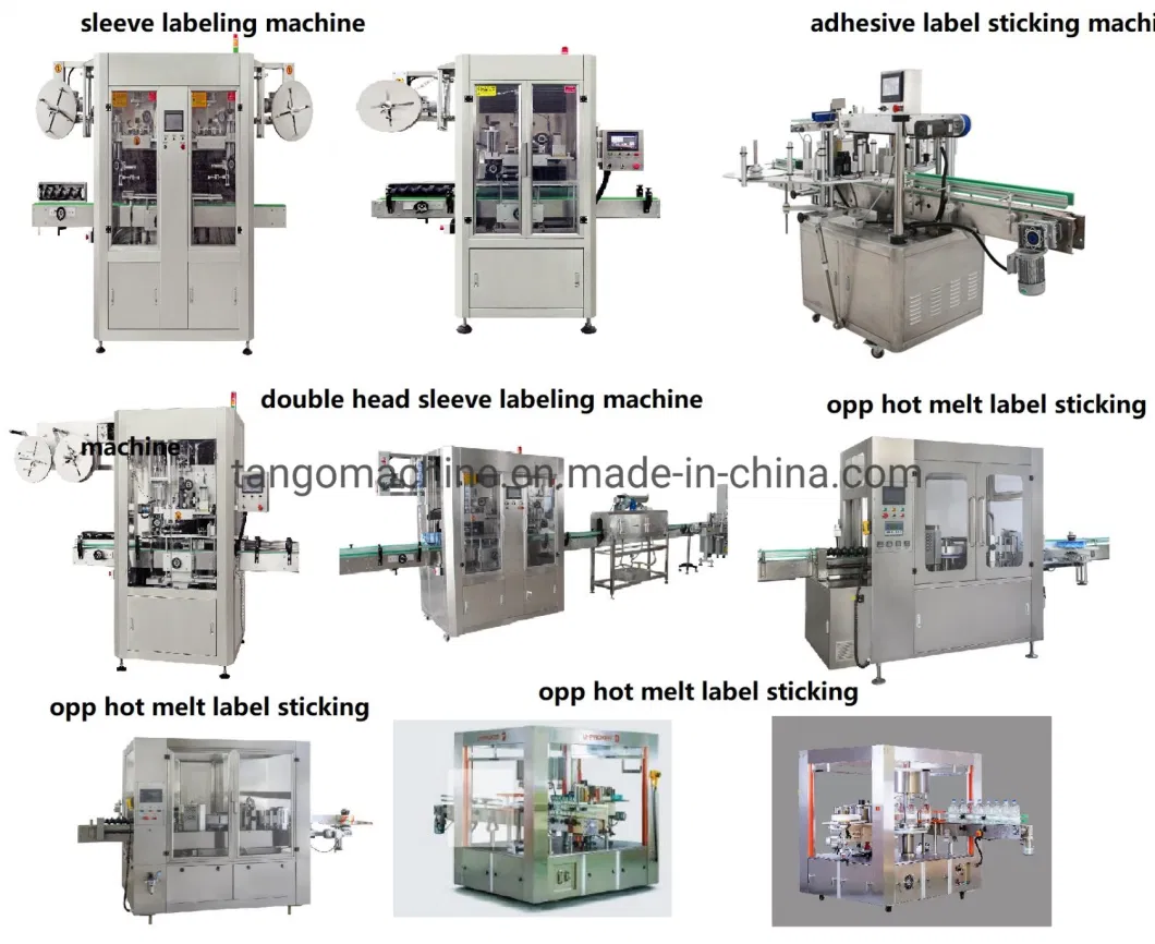 Inline Labeling Equipmenry for Bottles Beer Can Cans Buckets