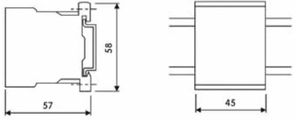 LC1K06 LC1K09 LC1K12 LC1K16 Lp1K06 Lp1K09 Lp1K12 Lp1K16 3p 4p 6A 9A 12A 16A AC DC 3 Pole 4 Pole LC1-K Lp1-K DIN Rail or PCB Solder Pin Mount Mini Contactor