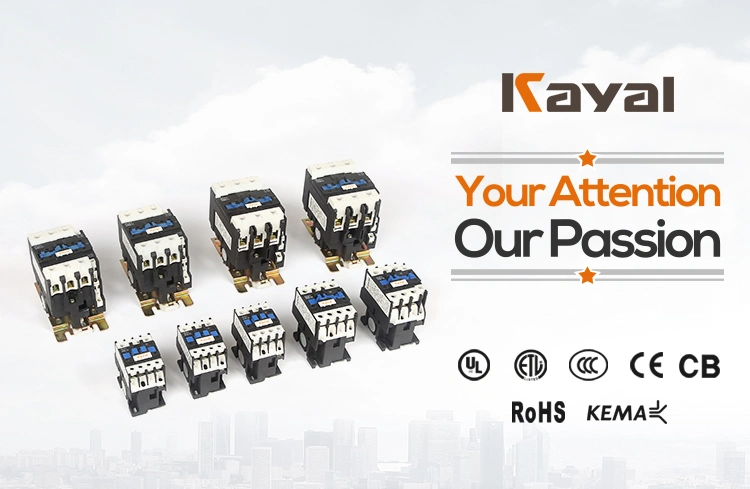 Kayal Factory Direct Sales 3p 65A 24V 120V 220V LC1-D511 Ce Certificate AC Electrical Contactor